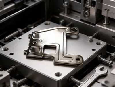 Laptop-interne Metallhalterung